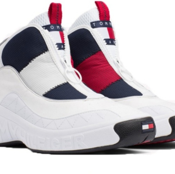 tommy hilfiger zip sneakers